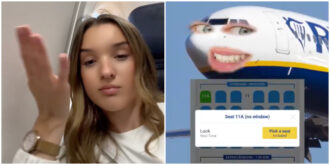 Copertina di Una passeggera si lamenta per il posto senza finestrino su Ryanair. La replica stizzita della compagnia: “Se magari provi a dare un’occhiata la prossima volta?”