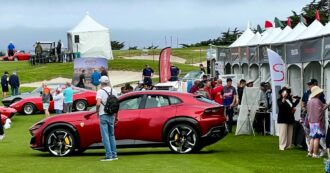 Copertina di Ferrari Purosangue, il sogno californiano alla Monterey Car Week – FOTO