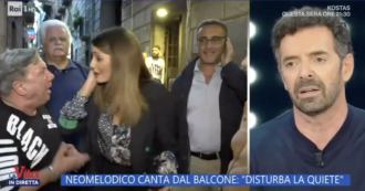 Copertina di Vola una bestemmia durante il collegamento da Napoli a “La vita in diretta”, ma Matano non se ne accorge. Polemiche sui social: “Inaccettabile”