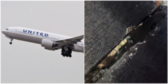 Copertina di Sente uno spiffero durante il viaggio in aereo, poi la scoperta choc: “C’era un foro nel pavimento”. La compagnia si scusa con un buono da 45 euro