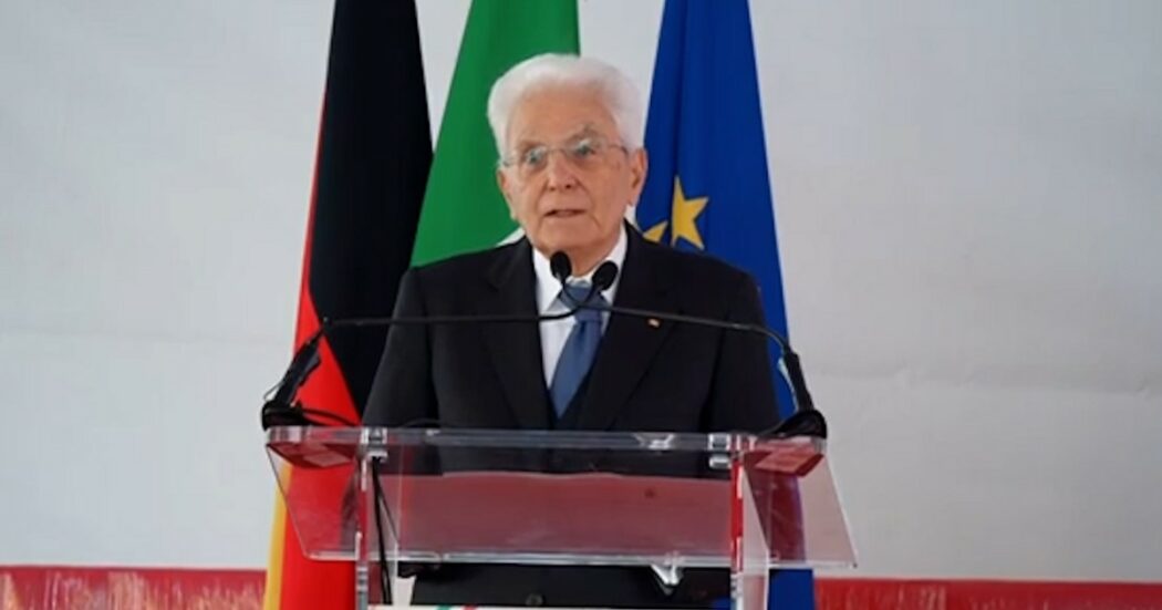 Mattarella a Marzabotto: “Si toccò il fondo dell’abisso. Qui per ricordare, perché la memoria richiama responsabilità”