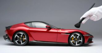 Copertina di Quando la supercar diventa modellino, ecco la Ferrari 12Cilindri in scala 1:8 by Amalgam