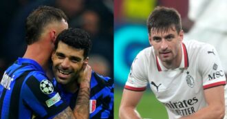 Copertina di Champions League, l’Inter sorride: contano più i 4 gol della prestazione. Milan, rimpianti e rabbia per la “miglior partita della stagione”