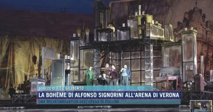 Copertina di La regìa di Bohème all’Arena di Verona affidata ad Alfonso Signorini