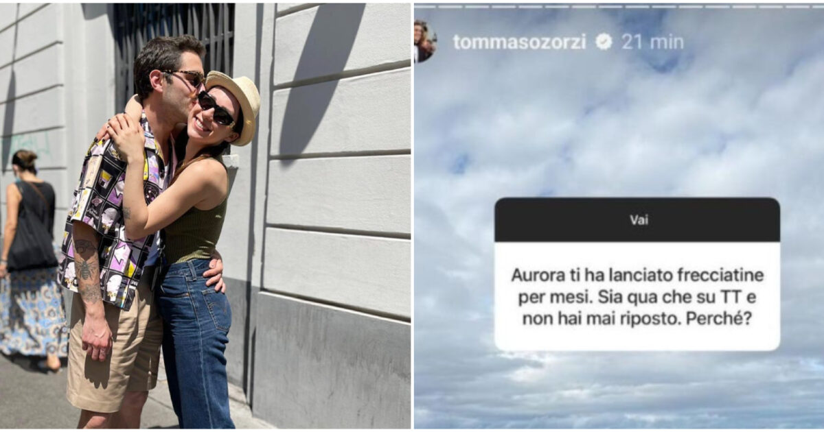 “Aurora Ramazzotti ti lancia frecciatine, non rispondi?”. La replica di Tommaso Zorzi spiazza: “Ho rispetto dei miei rapporti. Non posso dire lo stesso per altri”