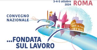 Copertina di “…Fondata sul lavoro”, la terza giornata del convegno dei giuslavoristi dell’Agi: segui la diretta degli incontri