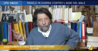 Copertina di Caos treni, Cacciari a La7: “Se Salvini tacesse su tutto sarebbe meglio”. E sulla guerra in Medio Oriente: “Solo gli Usa possono fermare Israele”