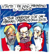 Copertina di La vignetta di Mora