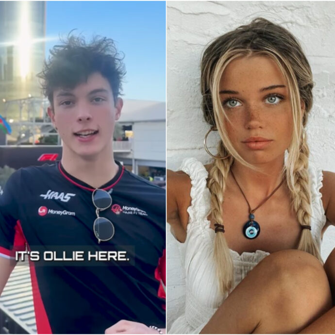 Il triangolo amoroso che sorprende il mondo della Formula 1: due piloti corrono per amore di un’influencer? Ecco chi sono