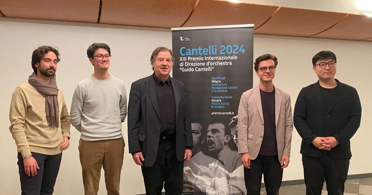 Le bacchette del futuro al premio Cantelli: a Novara la finalissima del concorso per direttori d’orchestra. Il tedesco Hauser e il sudcoreano Min sfidano i due italiani Conti e Khacheh