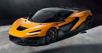 Copertina di McLaren W1, la nuova hypercar ibrida di Woking va (quasi) come una monoposto di F1 – FOTO