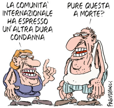 Copertina di La vignetta di Franzaroli