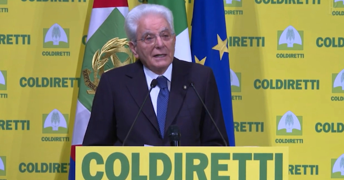 Mattarella Coldiretti 