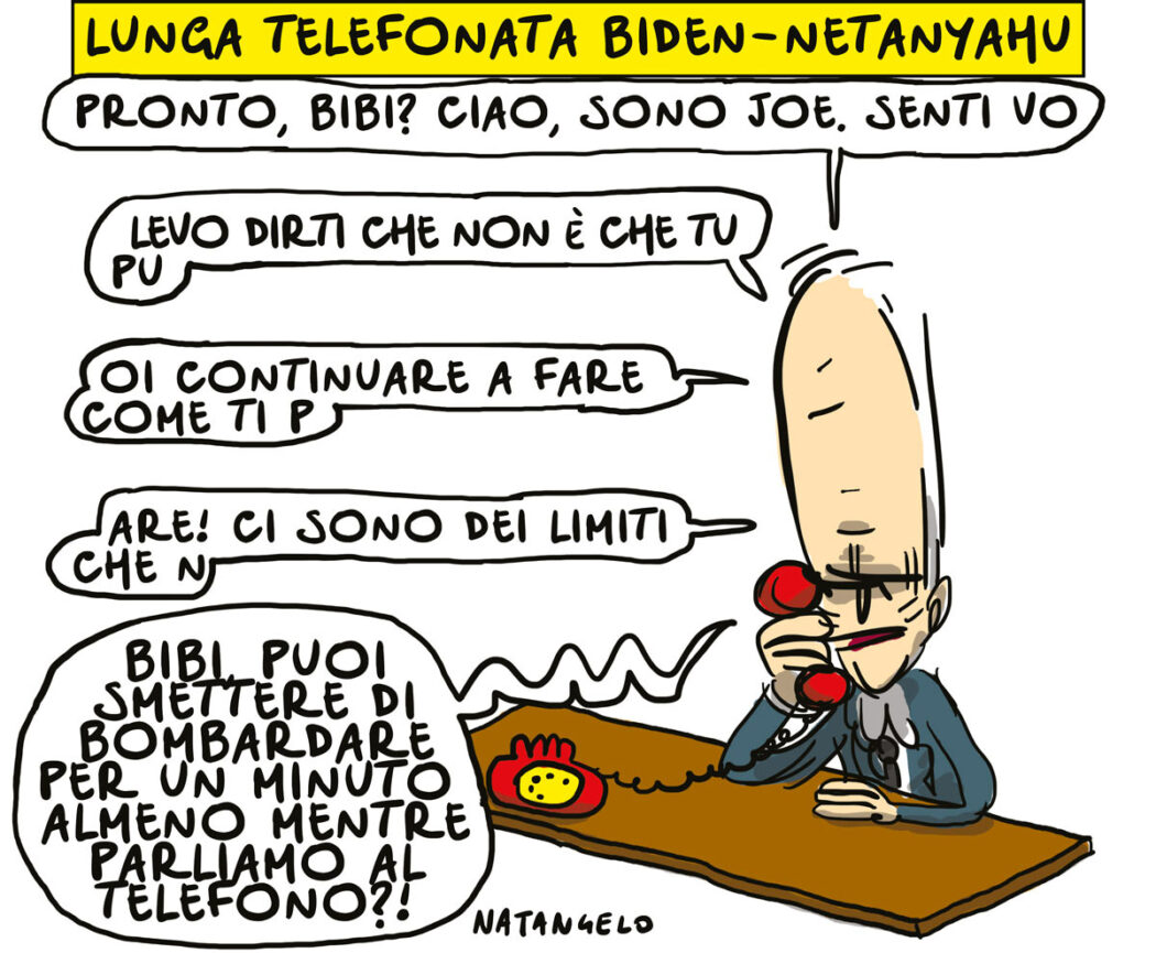 La vignetta di Natangelo