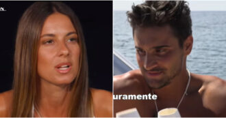 Copertina di Mirco brinda in barca con la single Alessia a Temptation Island, Bisciglia li rincorre in motoscafo. La furia di Giulia: “Se non viene, vado a prenderlo io”