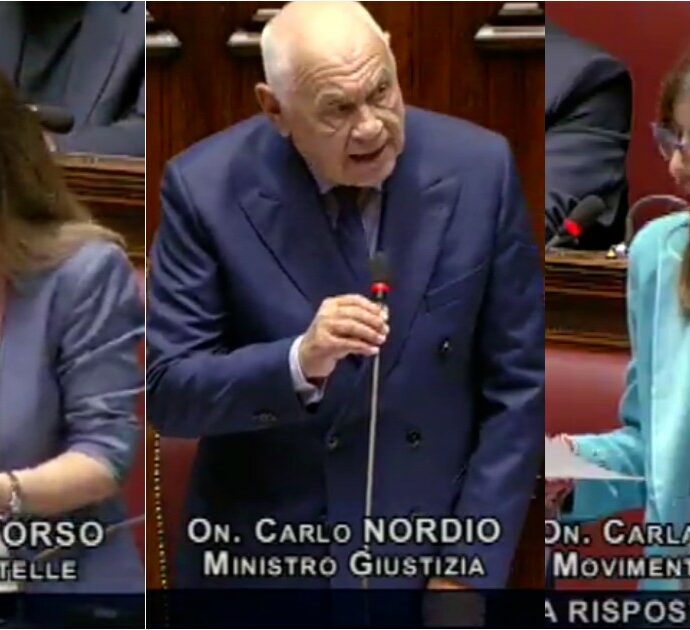 Interrogatorio prima dell’arresto, M5s a Nordio: “Ora sono gli spacciatori a citofonare ai testimoni”