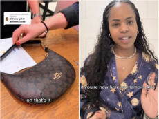 Copertina di “Sono identiche, anche il prezzo è lo stesso”: influencer acquista una borsa griffata su Shein e poi va in boutique per farla autenticare. L’esperimento è virale