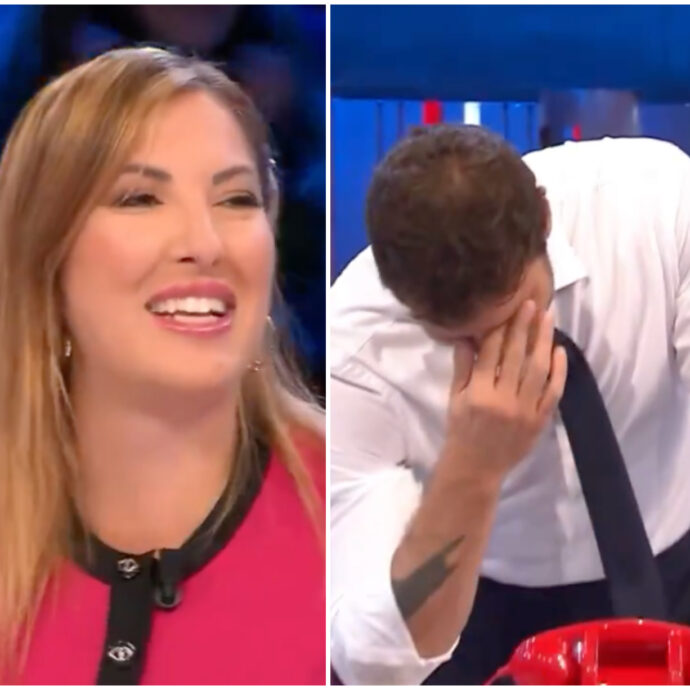 “Ci vuole un gluteo come il tuo nella vita. Ci vuole tanta fortuna nella vita”: momento sexy ad “Affari Tuoi” e Stefano De Martino ride imbarazzato