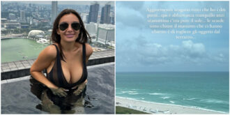 Copertina di “Siamo solo io e il cane, sono pronta per l’uragano”: Elettra Lamborghini a Miami si è preparata così per il passaggio del terribile vortice Milton