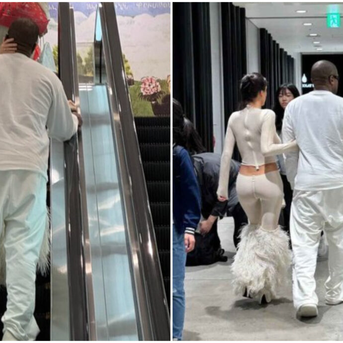 Kanye West e Bianca Censori insieme in Giappone: baci, abbracci e shopping insieme: è tornato l’idillio?