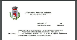 Copertina di Massa Lubrense, il verbale: “Carte false e foto sostituite: così l’assessore ebbe il condono sulla casa”