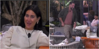 Copertina di “Era in boxer mentre parlava, ho visto le dimensioni e…ha una parte del corpo in più”: Jessica Morlacchi commenta le parti intime di Luca Calvani