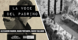 Copertina di “La voce del padrino”, il boss della ‘ndrangheta nato in Brianza si racconta in un podcast: “Decidevo chi viveva e chi doveva crepare”