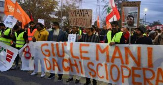 Copertina di Oltre 2500 persone in corteo per sostenere il diritto allo sciopero degli operai di Seano