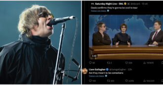 Copertina di “E questi sarebbero comici…”: Liam Gallagher furioso per la gag sugli Oasis al Saturday Night Live