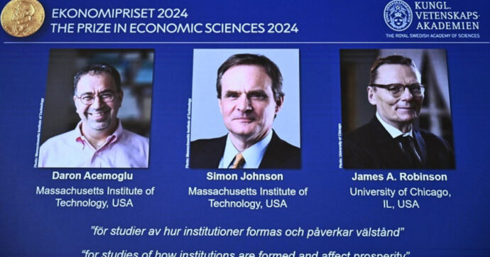 Il Nobel per l’economia a Acemoglu, Johnson e Robinson per gli studi su effetti delle colonizzazioni e differenze di ricchezza tra Paesi