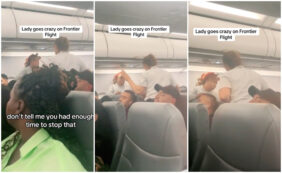 Copertina di “Fermate subito l’aereo, ho dimenticato il cellulare al gate e devo riprenderlo. Mi trattate così perché non sono bianca”: una donna scatena una lite – IL VIDEO