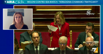 Copertina di Linardi (Sea Watch) replica alle accuse di Meloni: “Non siamo noi a definire criminale la Guardia Costiera libica, ci sono sanzioni Onu”. Su La7