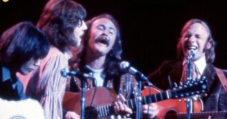 Copertina di Crosby, Stills, Nash & Young: i Magnifici quattro del rock