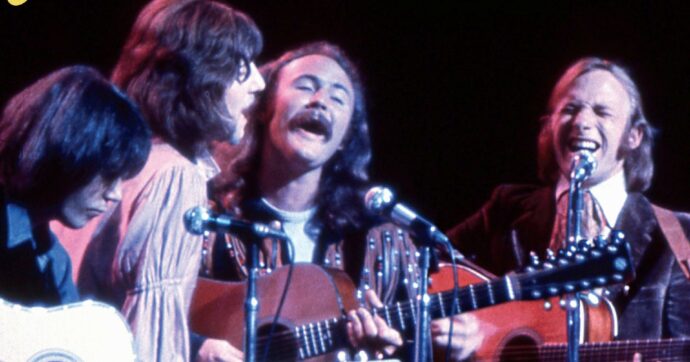 Copertina di Crosby, Stills, Nash & Young: i Magnifici quattro del rock