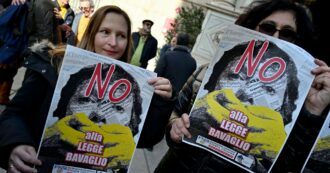 Copertina di Più multe e nuovi bavagli:  le destre (e Iv) alzano il tiro