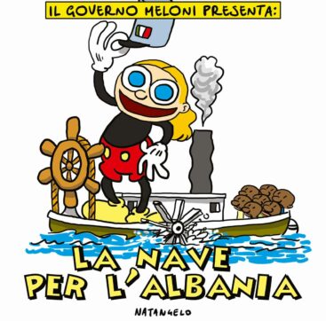 Copertina di La vignetta di Natangelo