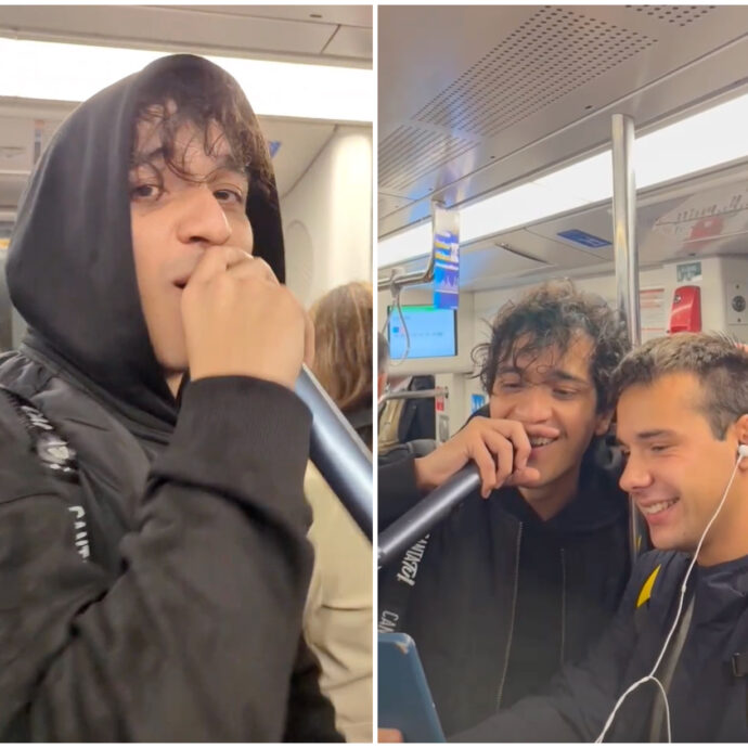 Tananai sorprende gli increduli passeggeri nella metropolitana di Milano, cantando i nuovi brani del disco “Calmocobra” – IL VIDEO