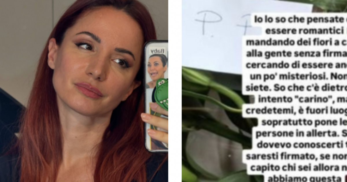 “Il fatto che tu sappia dove abito mi agita. So che pensate di essere romantici, ma è fuori luogo”: Andrea Delogu in allerta dopo aver ricevuto a casa un mazzo di fiori anonimo