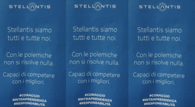 Stellantis invia volantini nelle fabbriche prima dello sciopero: “Con le polemiche non si risolve nulla”. Fiom: “Un’intimidazione”