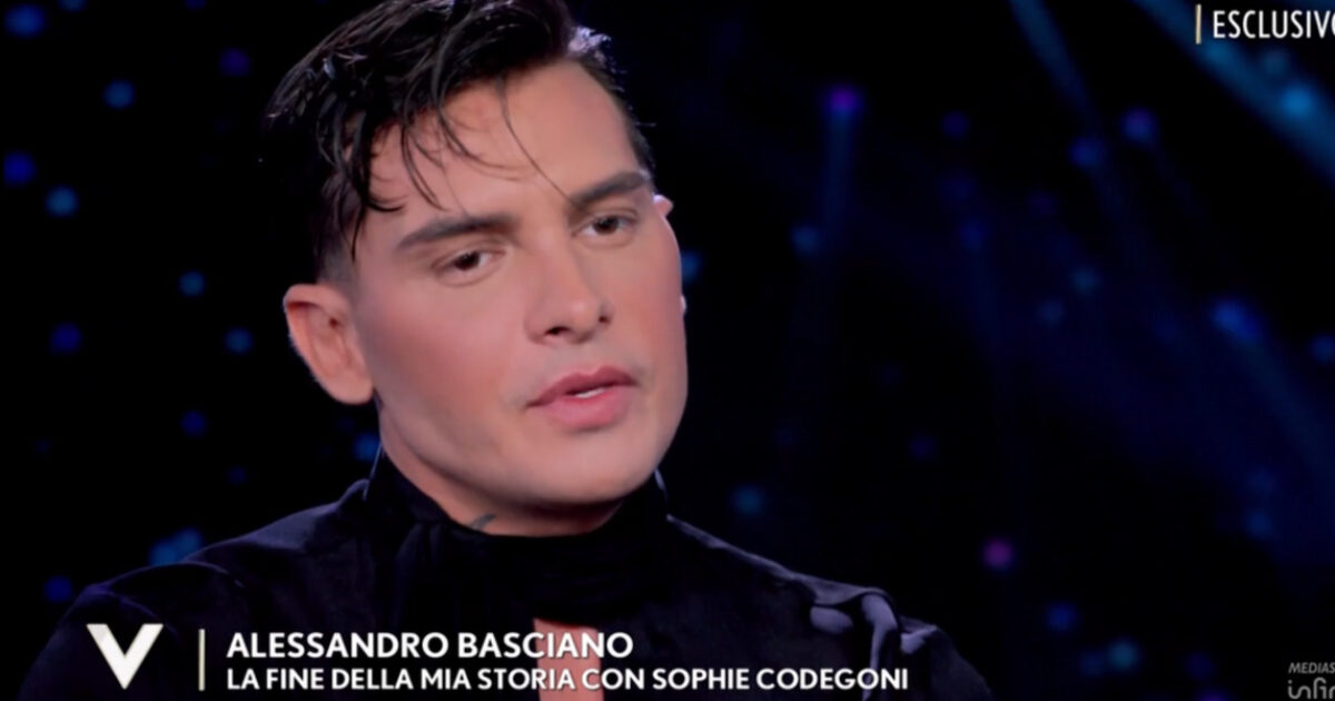 Alessandro Basciano, la confessione a Verissimo: “Ho avuto una forma di depressione dopo la rottura con Sophie Codegoni”