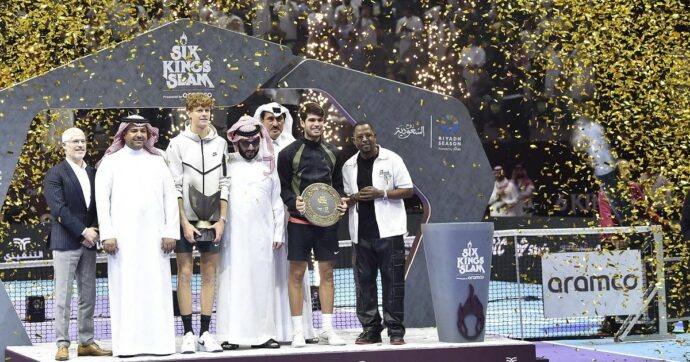Sinner torna in Arabia Saudita per il Six Kings Slam, il torneo più ricco della storia del tennis