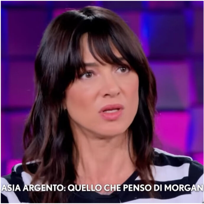 “Angelica Schiatti? Ricordo che Morgan era ossessionato da lei. Ha problemi di dipendenza, è preda del suo ego”: Asia Argento rompe il silenzio a Verissimo