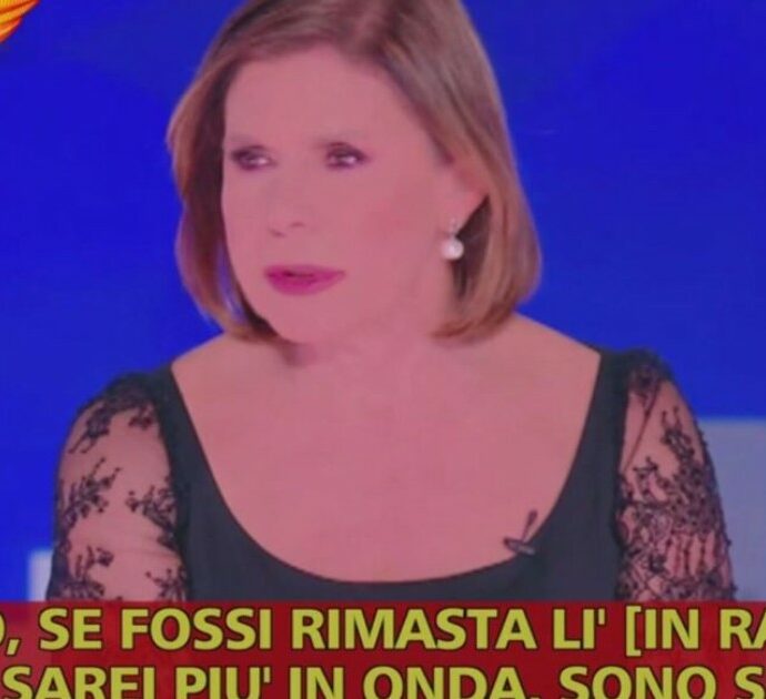  “Ringrazio Dio di non essere rimasta in Rai, non sarei in onda”