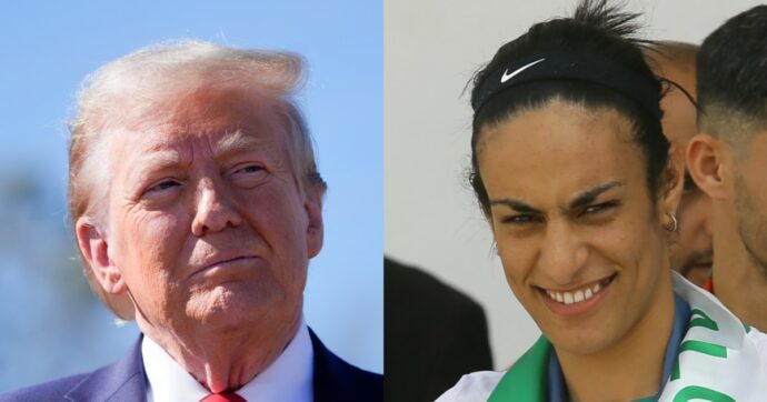 “Hai visto quella bella ragazza italiana? Non puoi farlo”: Donald Trump insulta la pugile Imane Khelif intervistato da The Undertaker