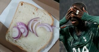 Una spalmata di strutto e fette di cipolla: ecco il panino da stadio “più disgustoso d’Europa”. Le reazioni dei tifosi del Tottenham