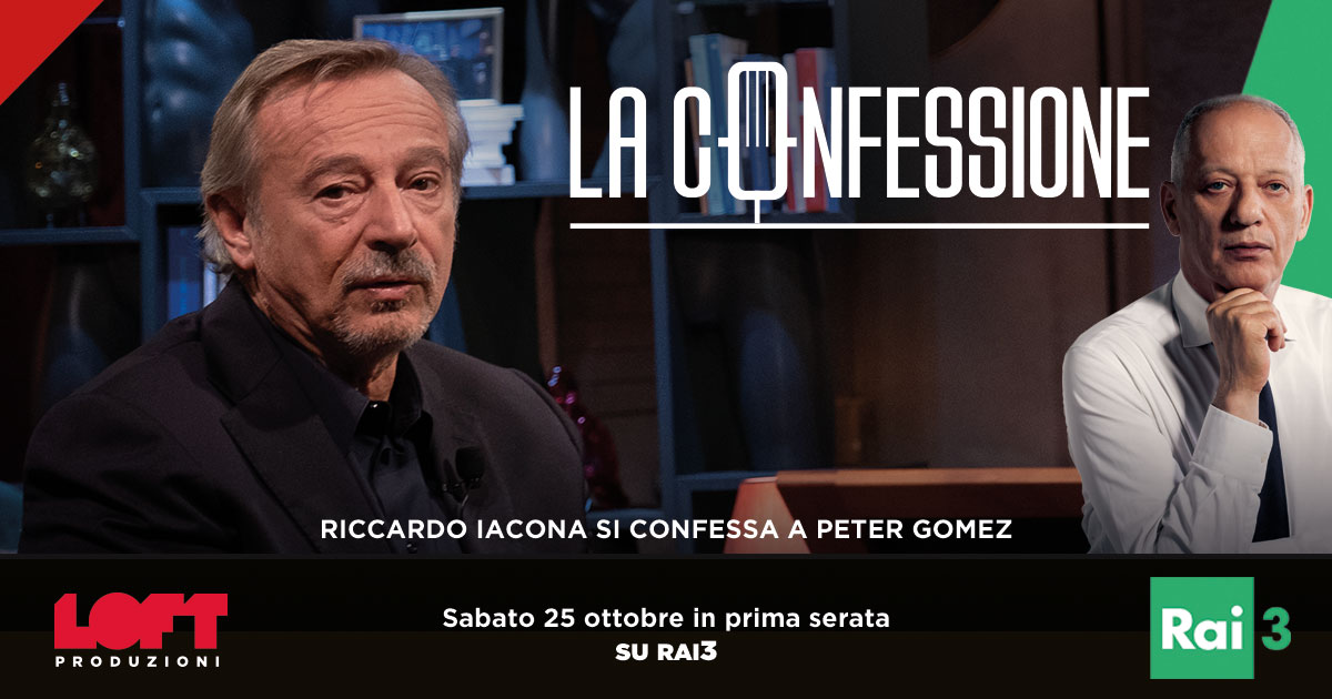 Riccardo Iacona a La Confessione di Peter Gomez su Rai3: “Nel ’77 manifestavo poco, ma riversavo la passione politica nel lavoro”