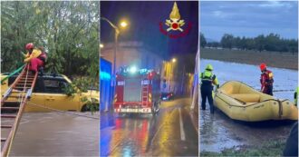 Copertina di Due dispersi in Sardegna per l’alluvione. Frane e piogge al Nord: migliaia di cittadini evacuati in Emilia