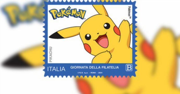 Copertina di C’è il francobollo  dei   Pokémon: sono patrimonio artistico