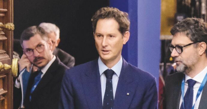 Copertina di Meloni in tv: “Elkann diserta il Parlamento, gli manca di rispetto”