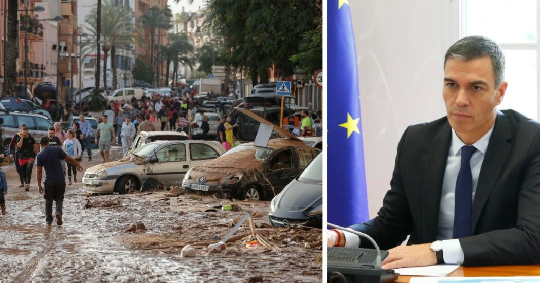 Alluvione Spagna, si cercano i dispersi tra fango e macerie. Nuova allerta rossa in due province. Sanchez e Feijóo nelle zone colpite